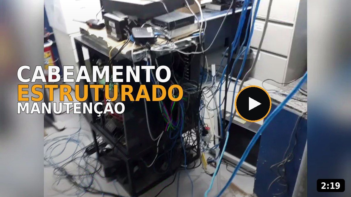 Manutenção de cabeamento estruturado